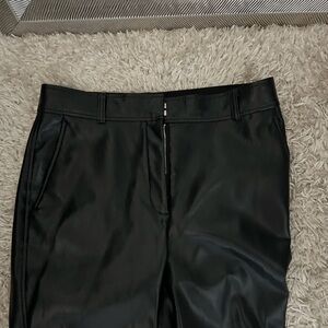 Babaton Aritzia leather pants